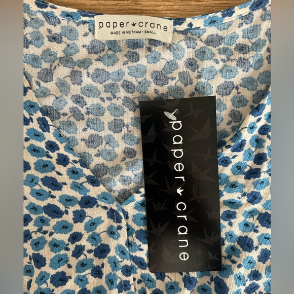 Flower pattern blouse - Picture 3 of 5